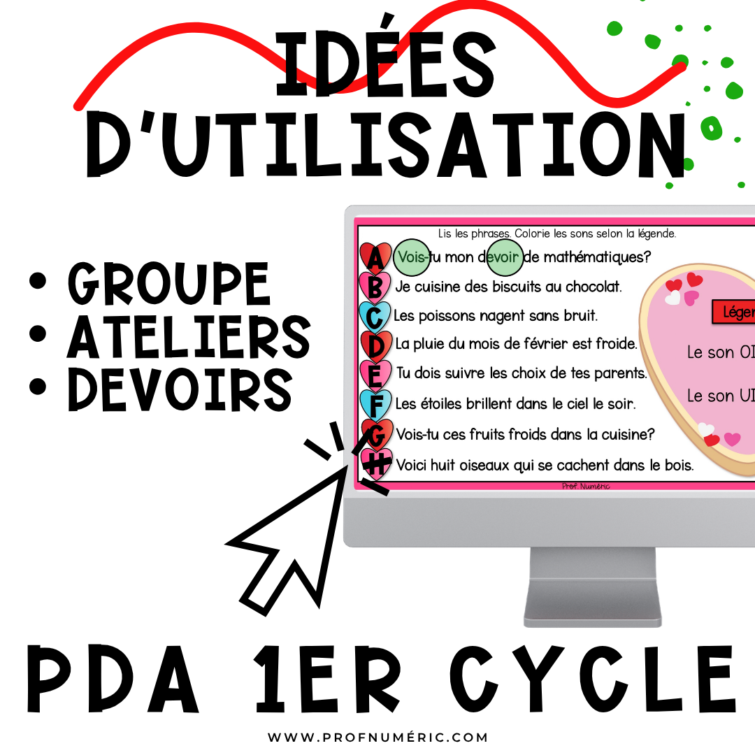 Google Slides - 30 Activités - FÉVRIER - 2e année