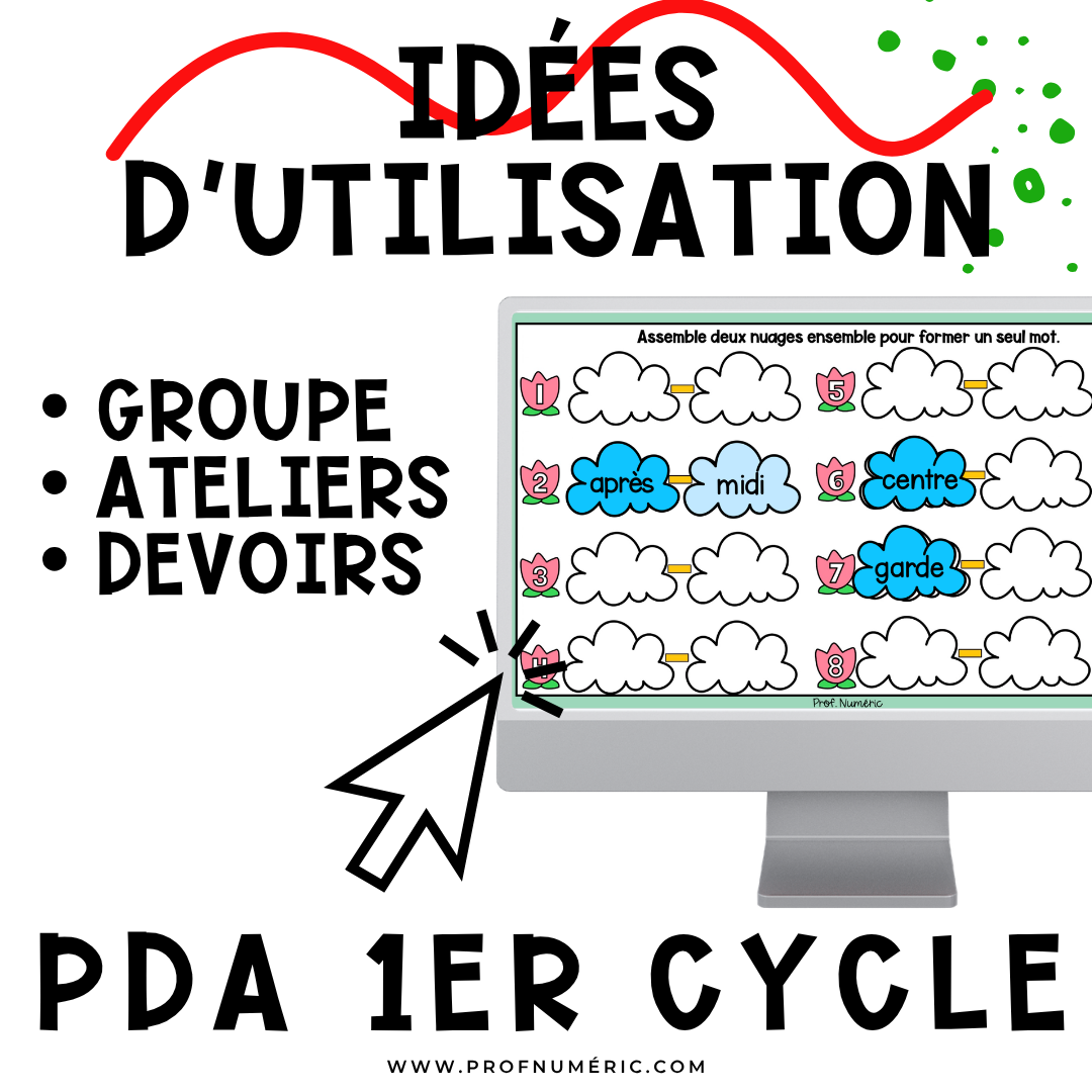 Google Slides - 30 Activités - AVRIL - 2e année