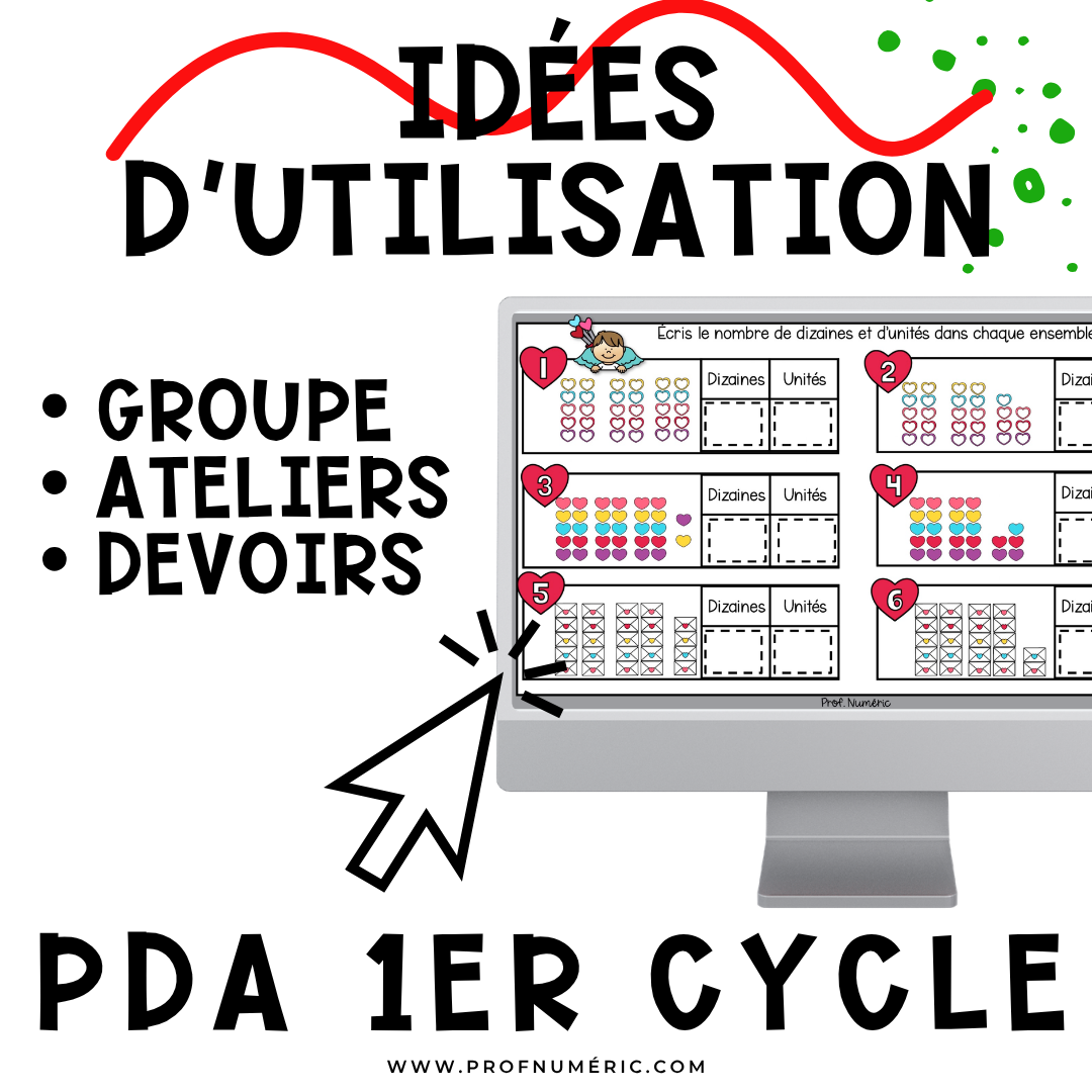 Google Slides - 30 Activités - FÉVRIER - 1re année