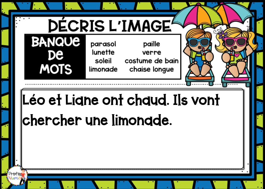 Jeu TNI et Boom Cards - JUIN - Jouer avec les mots - Prof Numéric