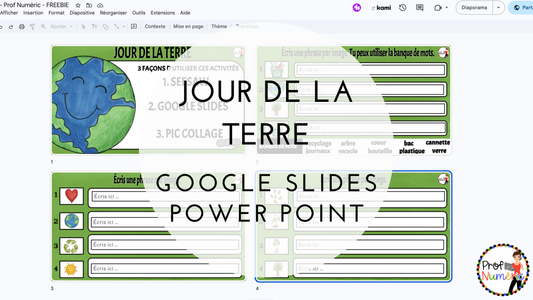 Jour de la Terre - Google Slides et Power Point - GRATUITÉ