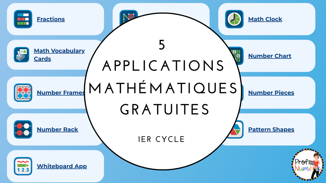 5 applications gratuites de maths au 1er cycle