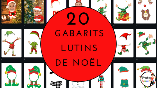 🎄 Transformez vos élèves en lutins de Noël!
