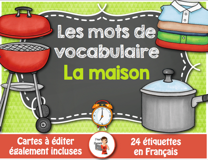Mots-étiquettes - ENSEMBLE COMPLET - 53 Kits - Prof Numéric