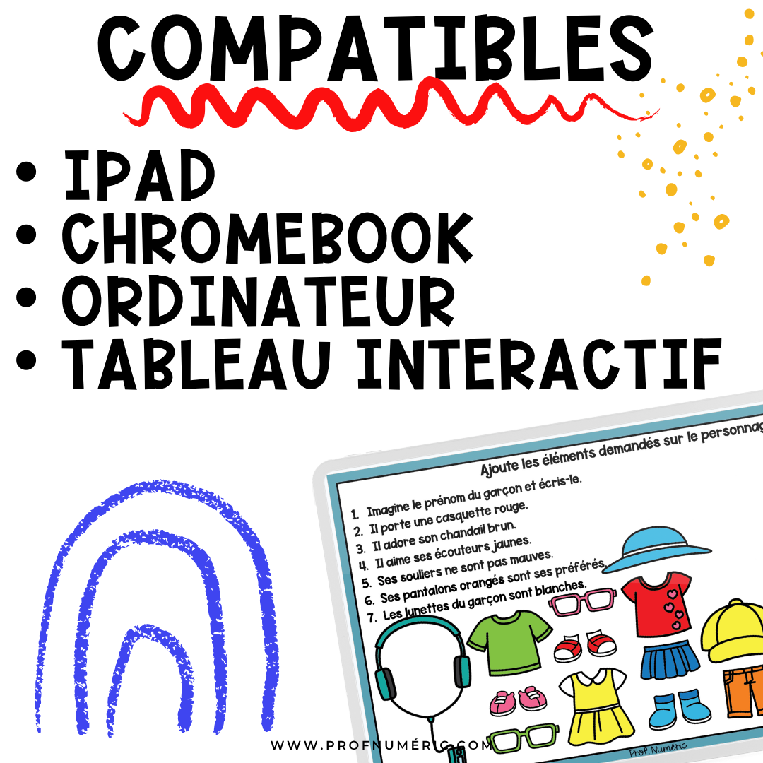 Google Slides - 30 Activités - MAI - 1re année