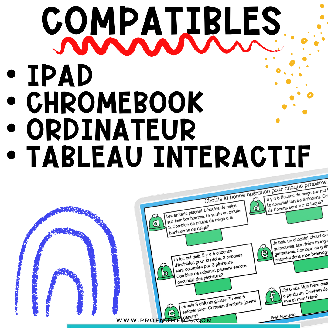 Google Slides - 30 Activités - JANVIER - 2e année