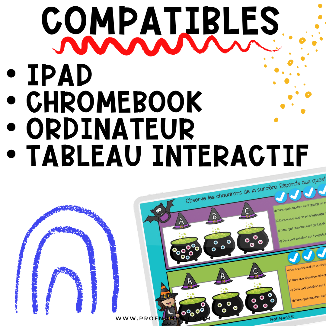 Google Slides - 30 Activités - OCTOBRE - 2e année