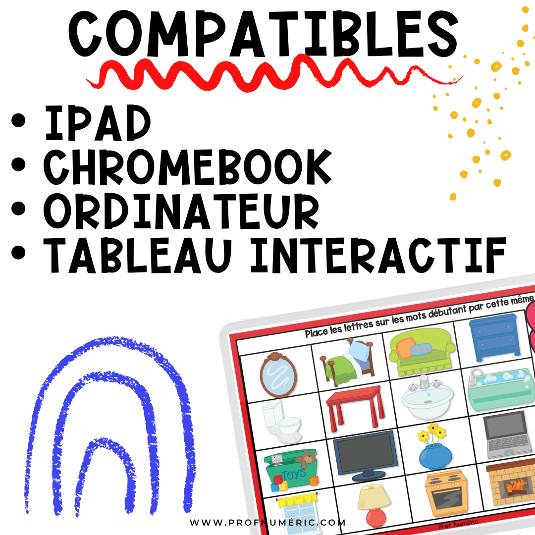 Google Slides - 30 Activités - FÉVRIER - 1re année