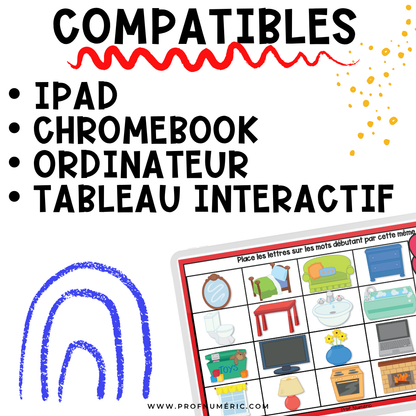 Google Slides - 30 Activités - FÉVRIER - 1re année