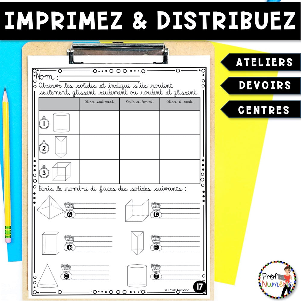 Petit Travail Du Matin - 2e année - ENSEMBLE GRANDISSANT