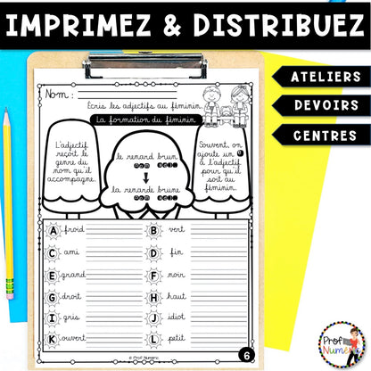 Petit Travail Du Matin - JUIN - 2e année