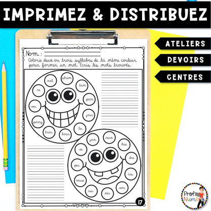 Petit Travail Du Matin - MAI - 2e année