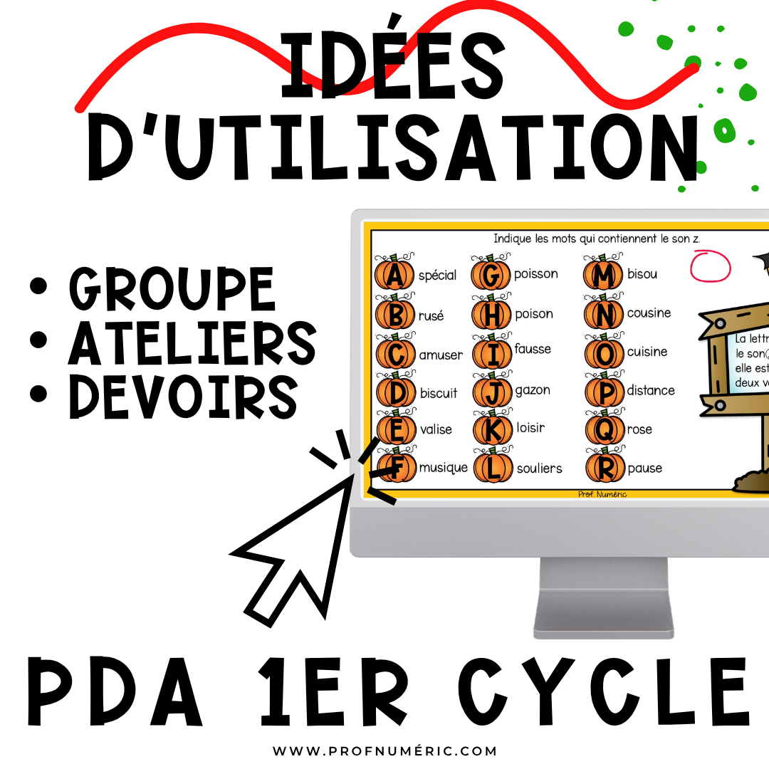 Google Slides - 30 Activités - OCTOBRE - 2e année