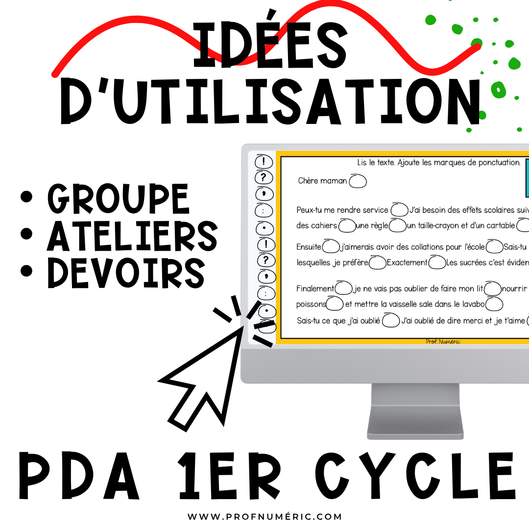 Google Slides - 30 Activités - SEPTEMBRE - 1re année
