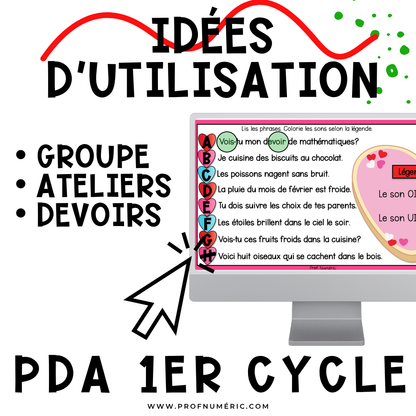 Google Slides - 30 Activités - FÉVRIER - 2e année