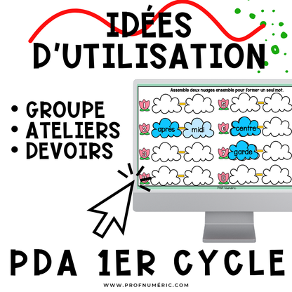 Google Slides - 30 Activités - AVRIL - 2e année