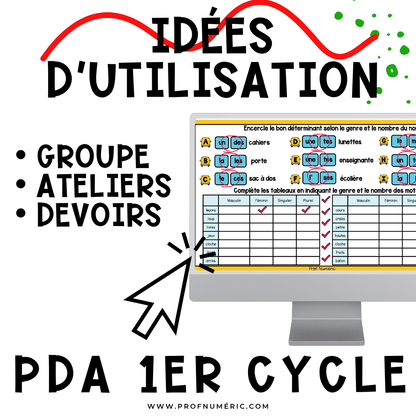 Google Slides - 30 Activités - SEPTEMBRE - 2e année