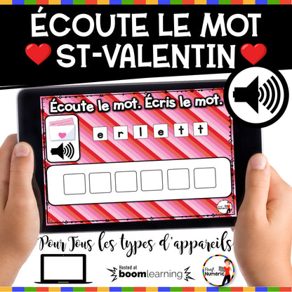100 Boom Cards - 5 Au Quotidien - FÉVRIER - 1er cycle