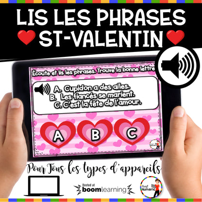 100 Boom Cards - 5 Au Quotidien - FÉVRIER - 1er cycle