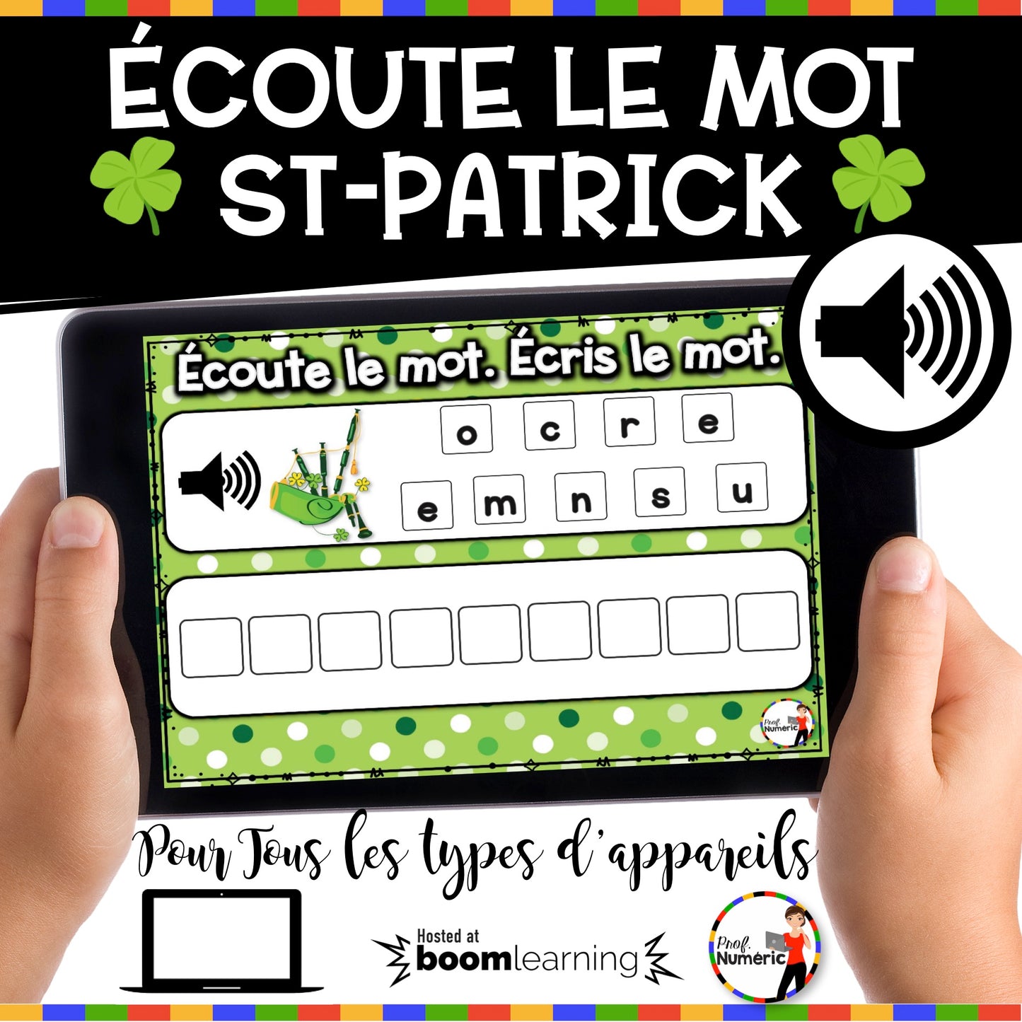 100 Boom Cards - 5 Au Quotidien - MARS - 1er cycle