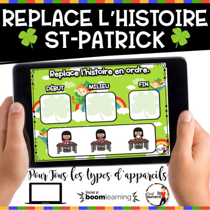 100 Boom Cards - 5 Au Quotidien - MARS - 1er cycle