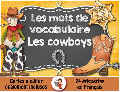 Mots-étiquettes - ENSEMBLE COMPLET - 53 Kits - Prof Numéric