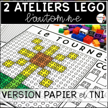 ATELIERS LEGO - BUNDLE - Reproduis les motifs (imprimer/digital) - Prof Numéric