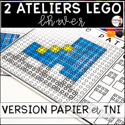 ATELIERS LEGO - BUNDLE - Reproduis les motifs (imprimer/digital) - Prof Numéric