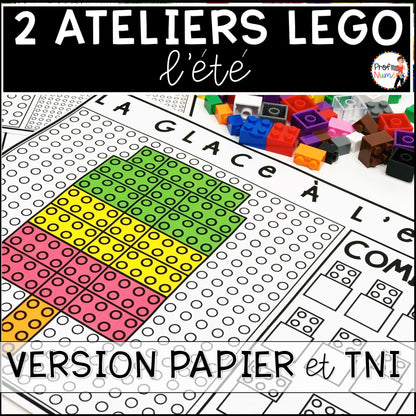ATELIERS LEGO - BUNDLE - Reproduis les motifs (imprimer/digital) - Prof Numéric