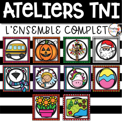 10 Jeux TNI et Boom Cards - Jouer avec les mots