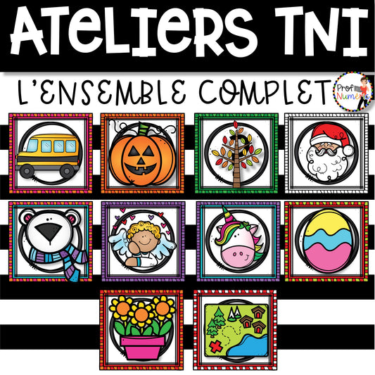 10 Jeux TNI et Boom Cards - Jouer avec les mots