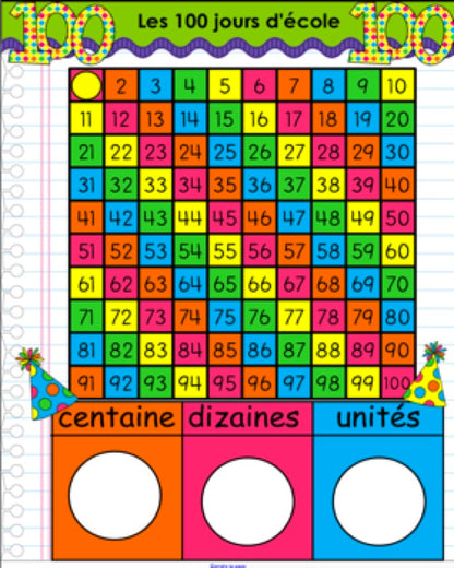 Calendrier interactif TNI - SEPTEMBRE - 1er cycle