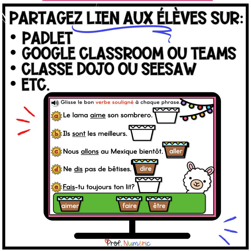 400 BOOM CARDS GRAMMAIRE - 2e