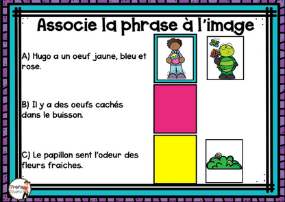 Jeu TNI et Boom Cards - AVRIL - Jouer avec les mots - Prof Numéric