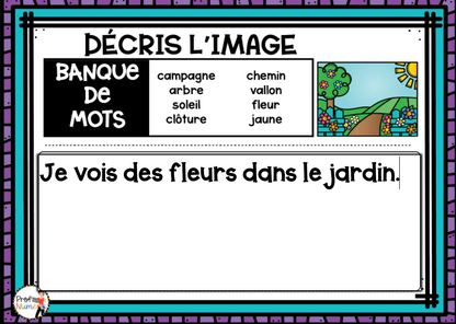 Jeu TNI et Boom Cards - AVRIL - Jouer avec les mots - Prof Numéric