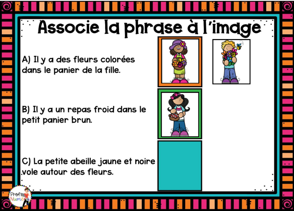Jeu TNI et Boom Cards - MAI - Jouer avec les mots - Prof Numéric