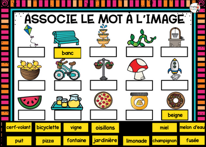 Jeu TNI et Boom Cards - MAI - Jouer avec les mots - Prof Numéric
