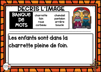 Jeu TNI et Boom Cards - NOVEMBRE - Jouer avec les mots - Prof Numéric