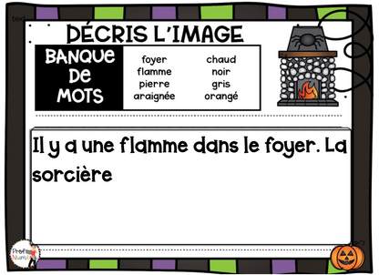 Jeu TNI et Boom Cards - OCTOBRE - Jouer avec les mots - Prof Numéric