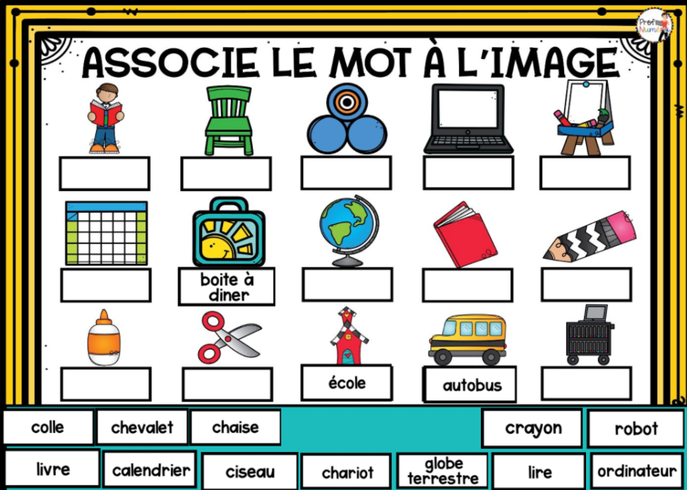 Jeu TNI et Boom Cards - SEPTEMBRE - Jouer avec les mots - Prof Numéric