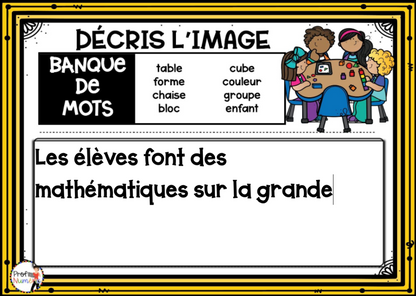 Jeu TNI et Boom Cards - SEPTEMBRE - Jouer avec les mots - Prof Numéric