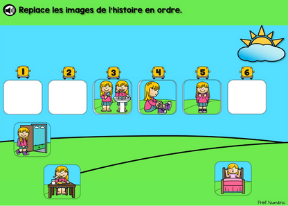 BOOM CARDS - Histoires AUDIO + Questions de compréhension - Prof Numéric