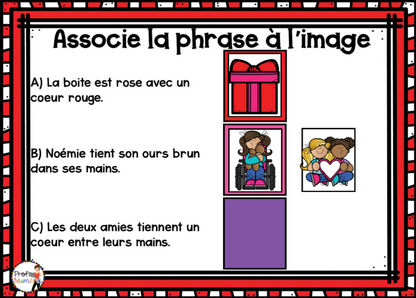 Jeu TNI et Boom Cards - FÉVRIER - Jouer avec les mots - Prof Numéric