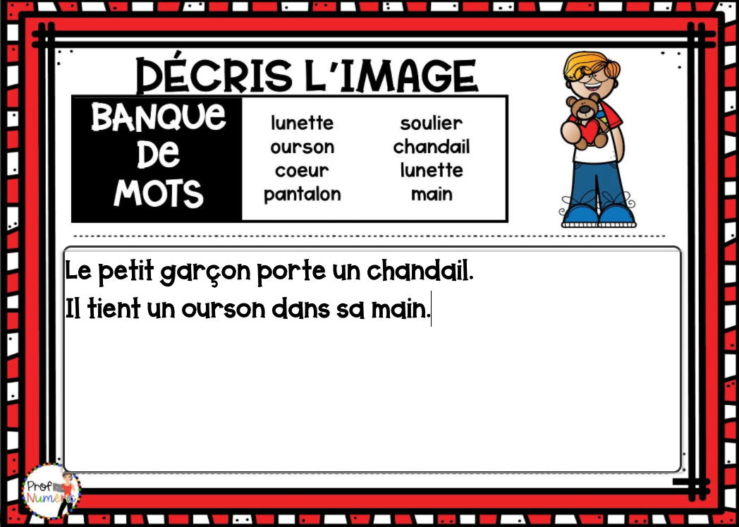 Jeu TNI et Boom Cards - FÉVRIER - Jouer avec les mots - Prof Numéric