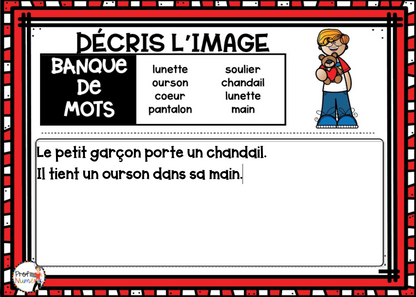 Jeu TNI et Boom Cards - FÉVRIER - Jouer avec les mots - Prof Numéric