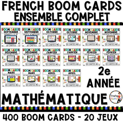 400 BOOM CARDS MATHS - 2e