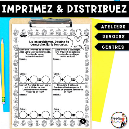 Petit Travail Du Matin - SEPTEMBRE - 2e année