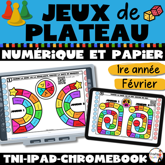 50 Jeux de plateau TNI - ENSEMBLE COMPLET - 1re