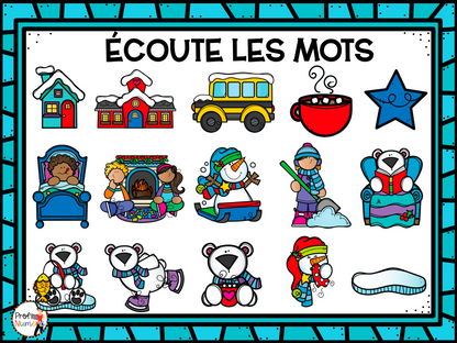 Jeu TNI et Boom Cards - JANVIER - Jouer avec les mots - Prof Numéric