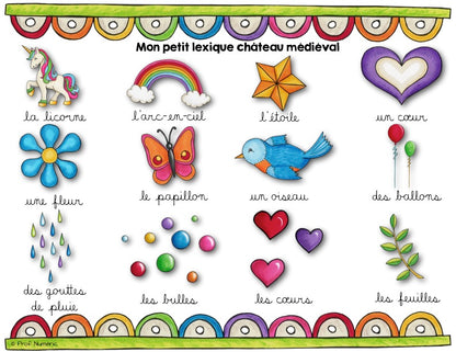 Mots-étiquettes - ENSEMBLE COMPLET - 53 Kits - Prof Numéric